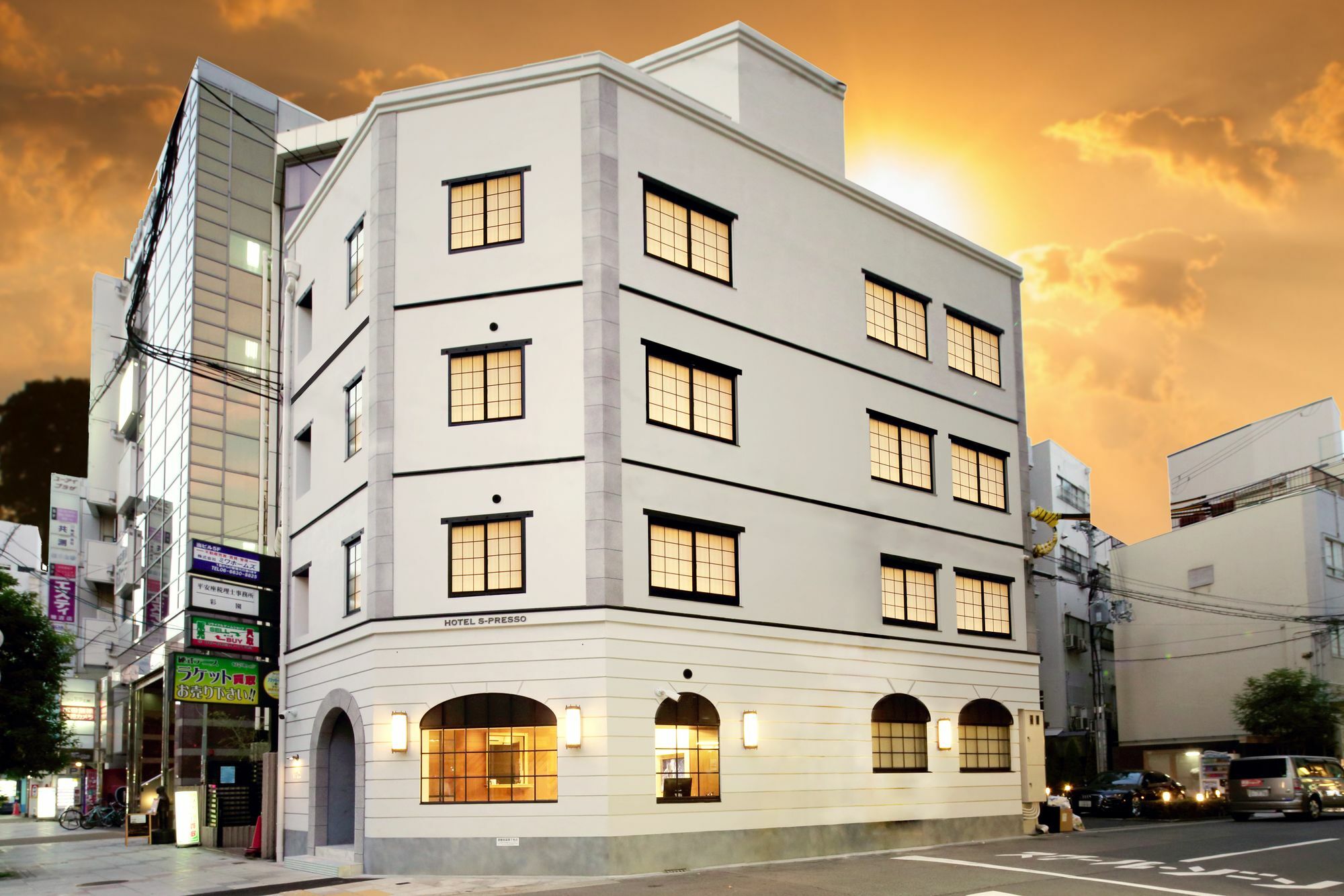 Hotel S-Presso Namba Oszaka Kültér fotó